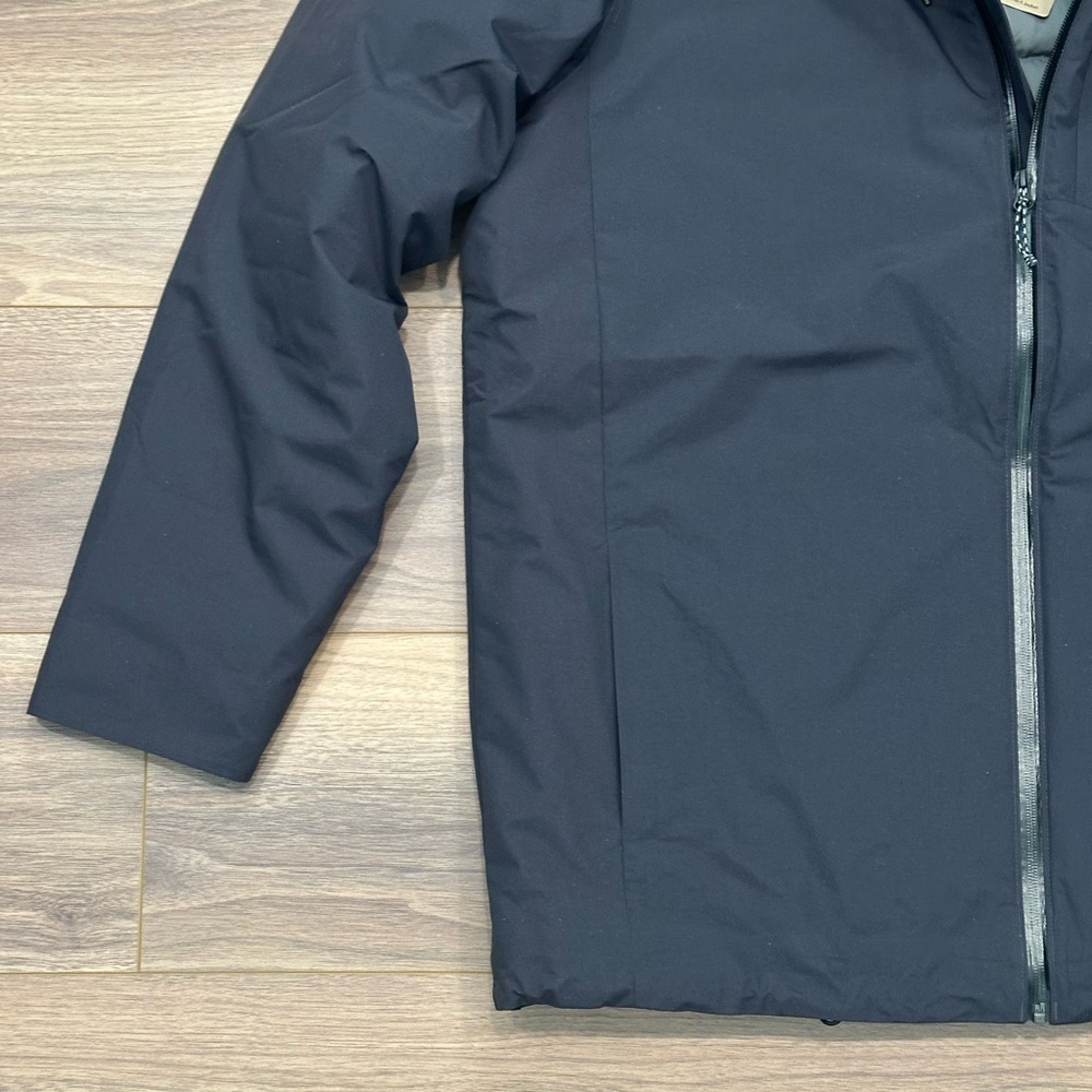 NEW Patagonia Downdrift 3 in 1 Jacket in Ink Black Size L - Picture 4 of 16